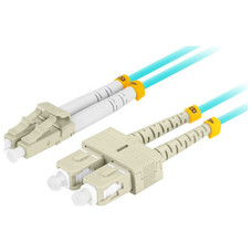 CABLE DE FIBRAOPTICA LANBERG 2M MULTI LC/UPC-SC/UPC DUPLEX OM3 LSZH 3.0MM BL-1420 CABLE DE FIBRAOPTICA LANBERG 2M MULTI LC/UPC-SC/UPC DUPLEX OM3 LSZH 3.0MM BL