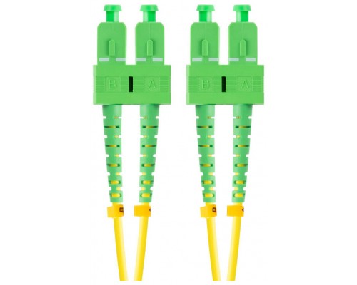 CABLE DE FIBRAOPTICA LANBERG 2M MONO SC/APC-SC/APC DUPLEX G657A1 LSZH AMARILL