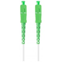 CABLE DE FIBRAOPTICA LANBERG 10M MONO SC/APC-SC/APC SIMPLEX G657B3 LSZH BLANC