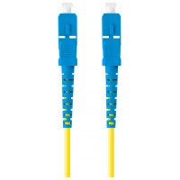 CABLE DE FIBRAOPTICA LANBERG 10M MONO SC/UPC-SC/UPC SIMPLEX G657A1 LSZH AMARILL
