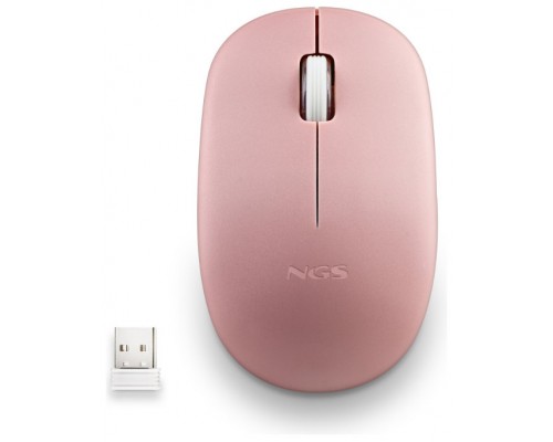 RATON NOTEBOOK OPTICO WIRELESS FOG PRO ROSA NGS (Espera 4 dias)