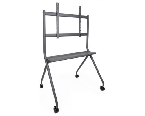 SOPORTE DE SUELO CON RUEDAS PARA PANTALLAS 50""-86"" GRIS TOOQ (Espera 4 dias)