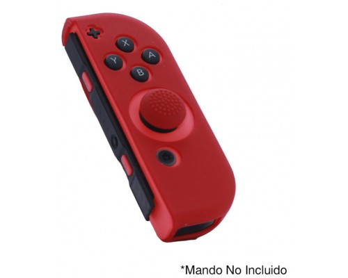 Pack Funda Silicona y Grip FR-TEC Joy-Con Derecho Nintendo Switch Rojo (Espera 2 dias)