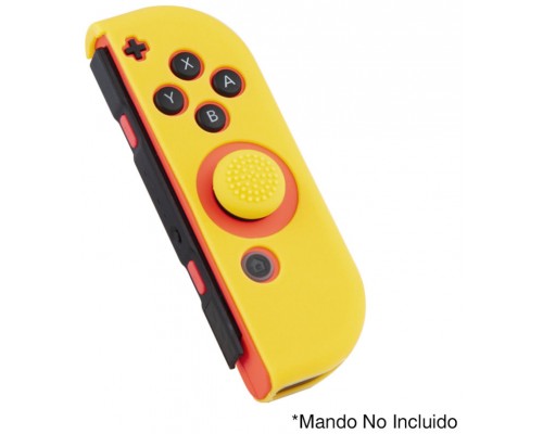Pack Funda Silicona y Grip FR-TEC Joy-Con Derecho Nintendo Switch Amarillo (Espera 2 dias)