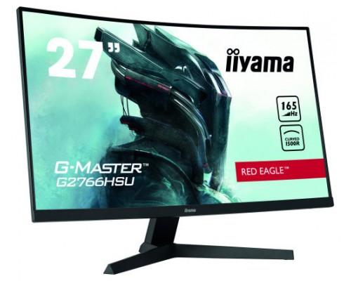 MONITOR IIYAMA 27" GAMING G2766HSU-B1, FHD, 1920 x 1080, 1MS, 165HZ, ALT, INCL, REG ALT, USB, HDMI, DISPLAYPORT (Espera 4 dias)