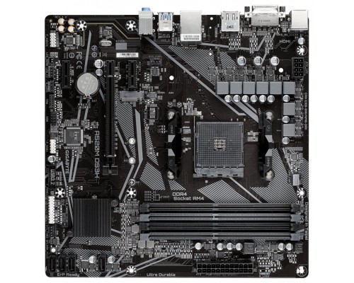 PLACA GIGABYTE A520M DS3H AMD AM4 4DDR4 HDMI PCIE3.0 (Espera 4 dias)