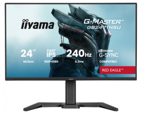 iiyama GB2471HSU-B1 pantalla para PC 60,5 cm (23.8") 1920 x 1080 Pixeles Negro (Espera 4 dias)-10514 iiyama GB2471HSU-B1 pantalla para PC 60,5 cm (23.8") 1920 x 1080 Pixeles Negro (Espera 4 dias)