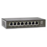 SWITCH LEVEL ONE GEP-0823 NO GESTION  8P  POE
