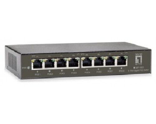 SWITCH LEVEL ONE GEP-0823 NO GESTION  8P  POE