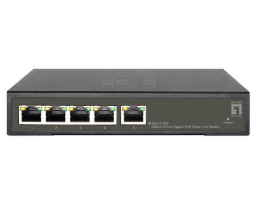 SWITCH SEMIGESTIONABLE LEVEL ONE HILBERT 4P POE