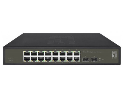 SWITCH SEMIGESTIONABLE LEVEL ONE HILBERT 16P GIGA + 2P
