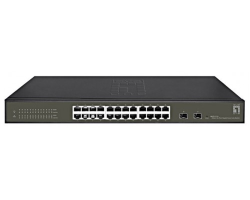 SWITCH SEMIGESTIONABLE LEVEL ONE HILBERT 24P GIGA + 2P