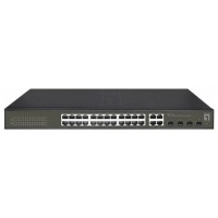 SWITCH SEMIGESTIONABLE LEVEL ONE HILBERT 24P GIGA + 4P
