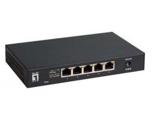 SWITCH NO GESTIONABLE LEVEL ONE GEU-0525 5P  2.5GbE