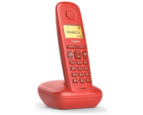 TELEFONO FIJO GIGASET A270 INALAMBRICO ROJO