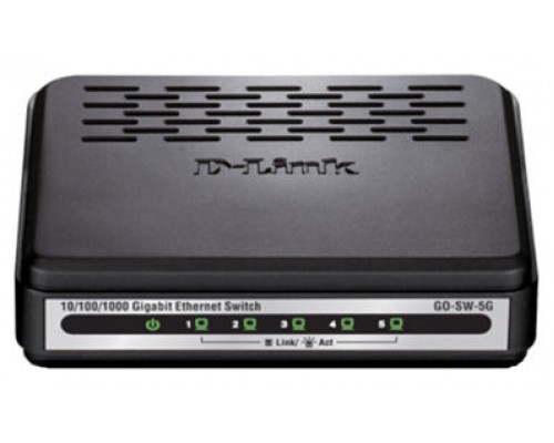 SWITCH D-LINK  5P  GO-SW-5G/E 10/100/1000 SOHO