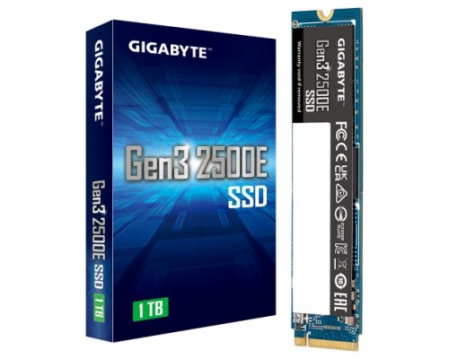 1 TB SSD M.2 2280 2500E NVMe PCIe GIGABYTE (Espera 4 dias)