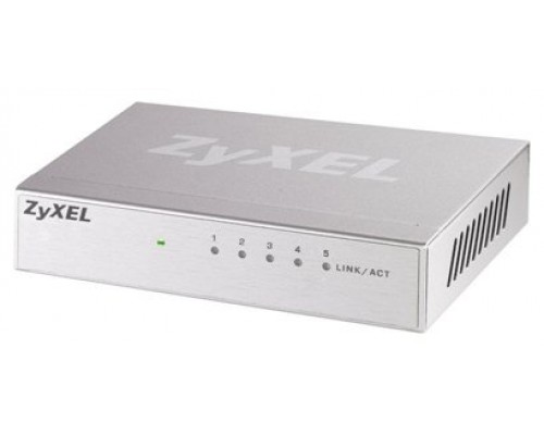 Zyxel GS-105B v3 No administrado L2+ Gigabit Ethernet (10/100/1000) Plata (Espera 4 dias)
