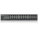 Zyxel GS1100-24E No administrado Gigabit Ethernet (10/100/1000) Negro (Espera 4 dias)