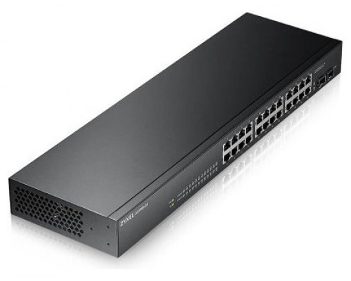 Zyxel GS-1900-24 v2 Gestionado L2 Gigabit Ethernet (10/100/1000) 1U Negro (Espera 4 dias)