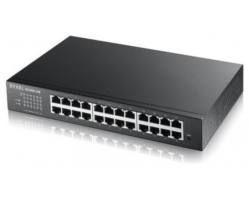 Zyxel GS1900-24E-EU0103F switch Gestionado L2 Gigabit Ethernet (10/100/1000) 1U Negro (Espera 4 dias)