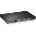 Zyxel GS2220-28HP-EU0101F switch Gestionado L2 Gigabit Ethernet (10/100/1000) Energía sobre Ethernet (PoE) Negro (Espera 4 dias)