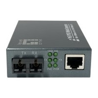CONVERSOR DE MEDIOS GIGABIT LEVELONE RJ45 A SC, PoE-16021 CONVERSOR DE MEDIOS GIGABIT LEVELONE RJ45 A SC, PoE