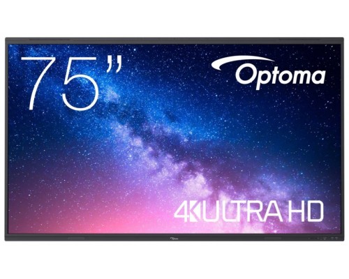 OPTOMA Pantalla interactiva 5753RK LED / 75" / 8GB / 64GB / 4K / Android 11 / TACTIL