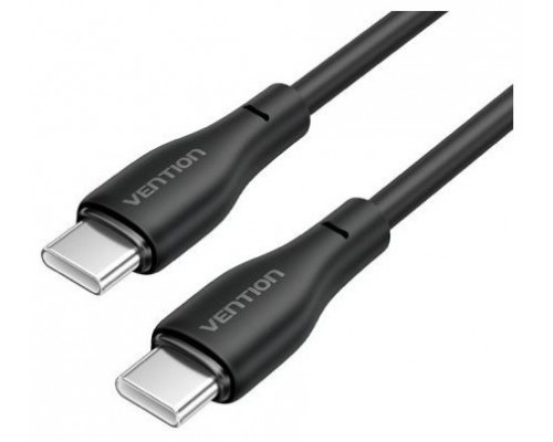 CABLE USB-C A USB-C 1 M NEGRO VENTION (Espera 4 dias)