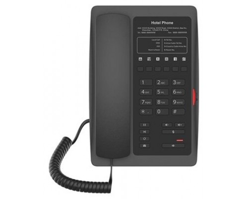 Fanvil H3 Teléfono IP hotel, placa personalizada N