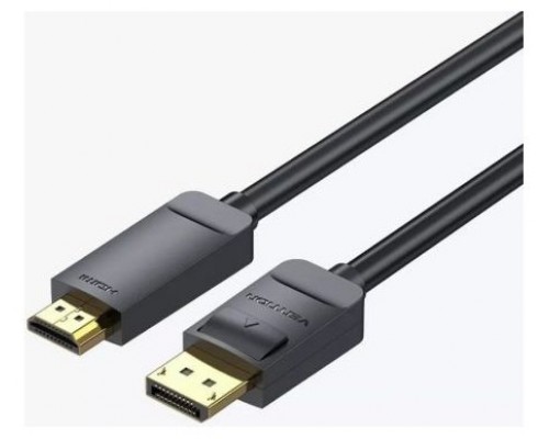 CONVERSOR DISPLAYPORT/M A HDMI/M 4K 2 M NEGRO VENTION (Espera 4 dias)