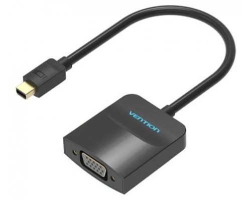 CONVERSOR MINI DISPLAYPORT/M A VGA/H NEGRO VENTION (Espera 4 dias)