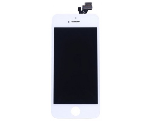 REPUESTO PANTALLA LCD IPHONE 5 WHITE COMPATIBLE (Espera 4 dias)