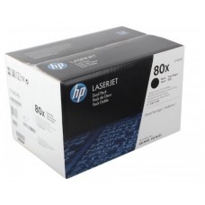 TONER HP CF280XD Nº80X PACK X2 NEGRO 6.900PAG (Espera 4 dias)