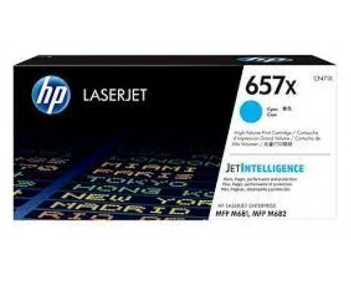 TONER HP CF471X  Nº657X CYAN 23000PAG (Espera 4 dias)