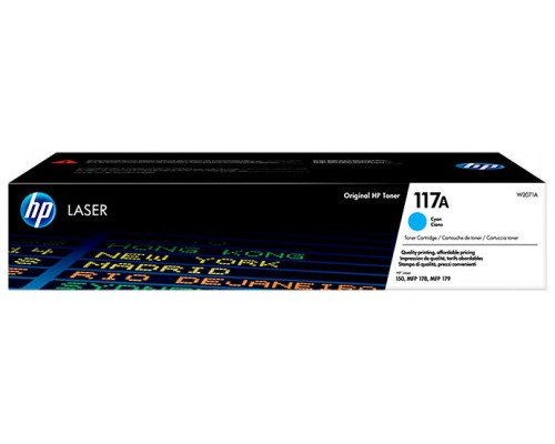 TONER HP W2071A Nº117A CYAN (Espera 4 dias)