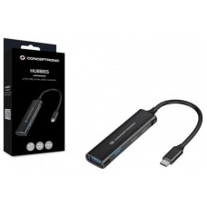 HUB USB 3.0 CONCEPTRONIC HUBBIES12B 4 PUERTOS USB 3.2 