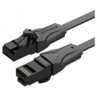 CABLE DE RED LATIGUILLO RJ45 UTP CAT6 AWG32 0.75 M NEGRO VENTION (Espera 4 dias)
