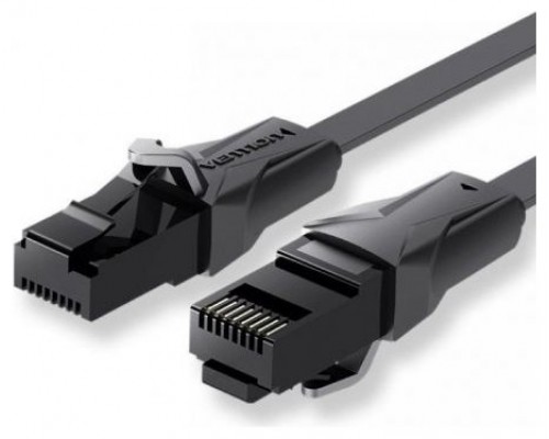 CABLE DE RED LATIGUILLO RJ45 UTP CAT6 AWG32 25 M NEGRO VENTION (Espera 4 dias)