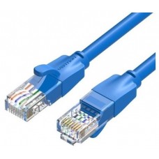 CABLE DE RED LATIGUILLO RJ45 UTP CAT6 AWG26 1 M AZUL VENTION (Espera 4 dias)