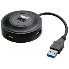 iggual Hub USB 3.0 x 4 puertos USBHubR3.0x4p