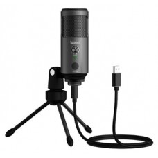 iggual Micrófono condensador Podcasting Pro gris