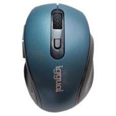 iggual Ratón inalámbrico ERGONOMIC-M-1600DPI azul