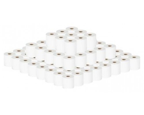 Pack 100 rollos papel térmico sin BPA 57X57mm