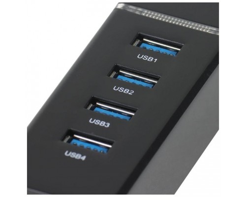 iggual Hub USB-A 3.0 x 4 puertos USB-A 3.0