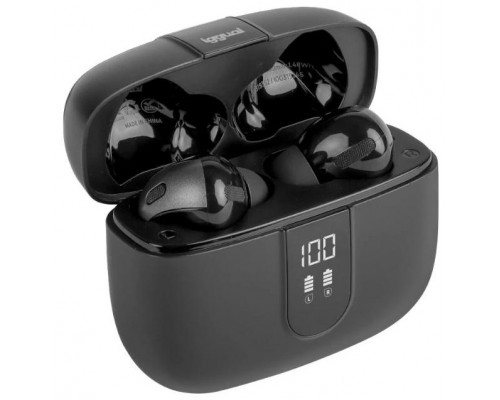 iggual Auriculares inalámbricos TWS Bluetooth negr