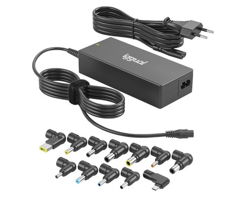 iggual Cargador Universal Automático CUA-C-12T-90W-124 iggual Cargador Universal Automático CUA-C-12T-90W