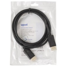 iggual Cable DisplayPort (M) 1.2 4K@60hz 1,8 m