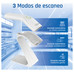 iggual Lector código barras 2D USB botón blanco-123 iggual Lector código barras 2D USB botón blanco