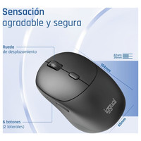 Raton inalambrico NANO-OFFICE-6D 1600DPI